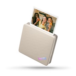 (Retailer ready) instax Link WIDE 2 - Promotional images - 01 Hero with photo LED printing - Duo Beige_0418_Stack_300dpi_2000px (1-1)